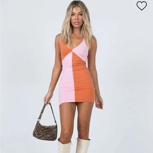 PRINCESS POLLY SIENNA MINI DRESS XS/S